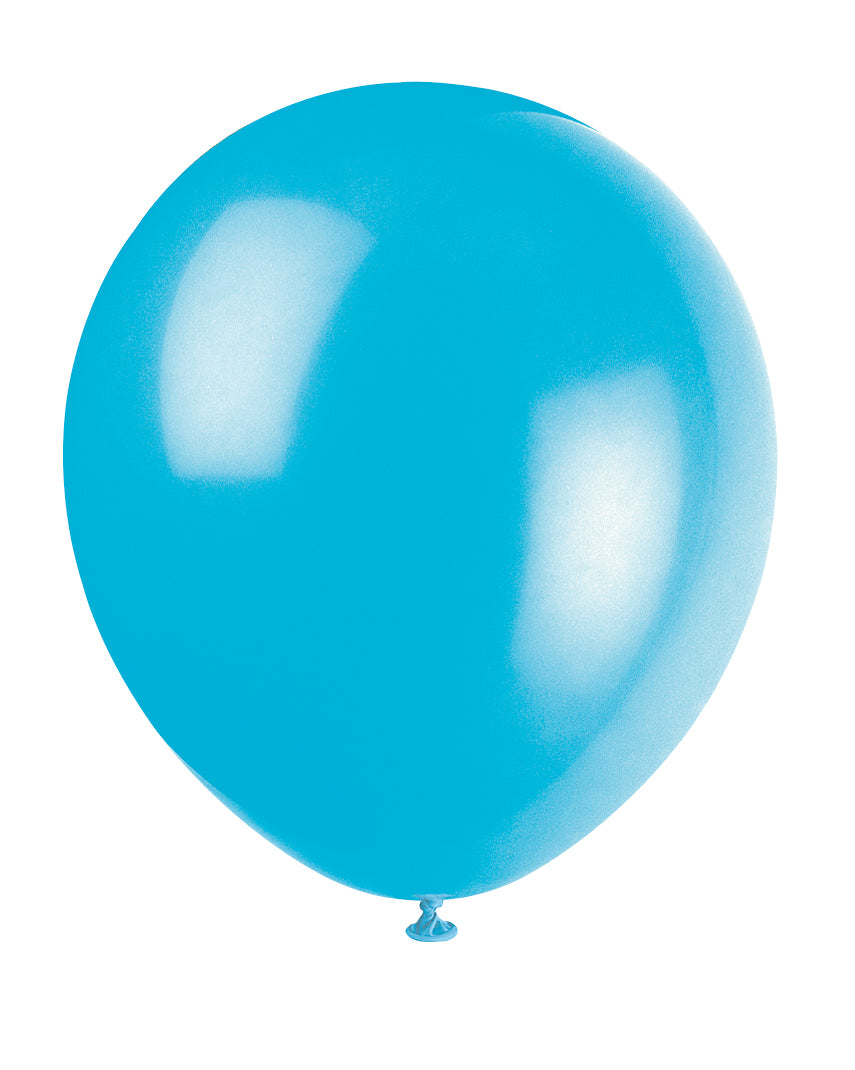 12" Latex Balloons, 10ct - Teal