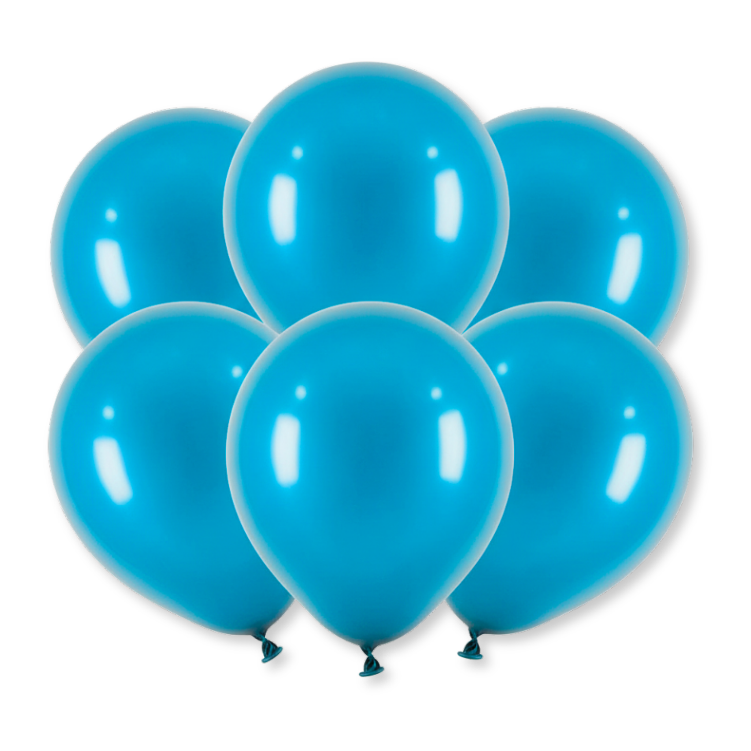 12" Latex Balloons, 10ct - Teal