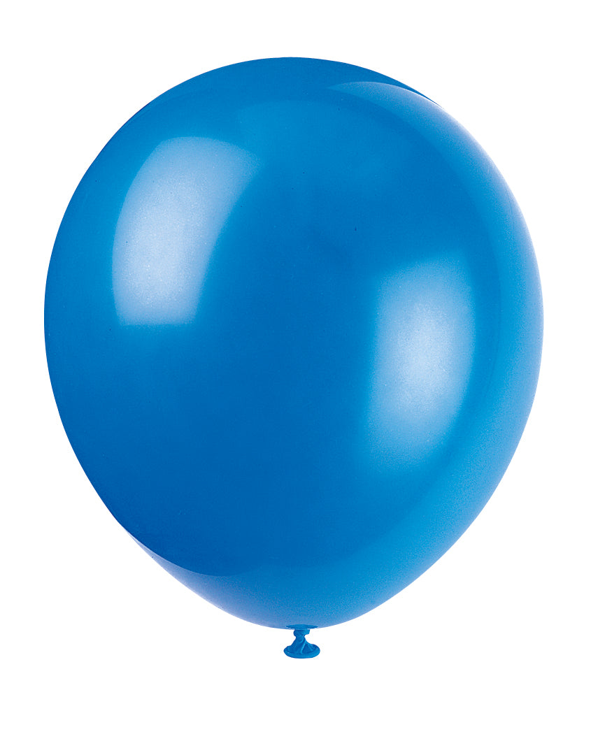 12" Latex Balloons, 10ct - Twilight Blue