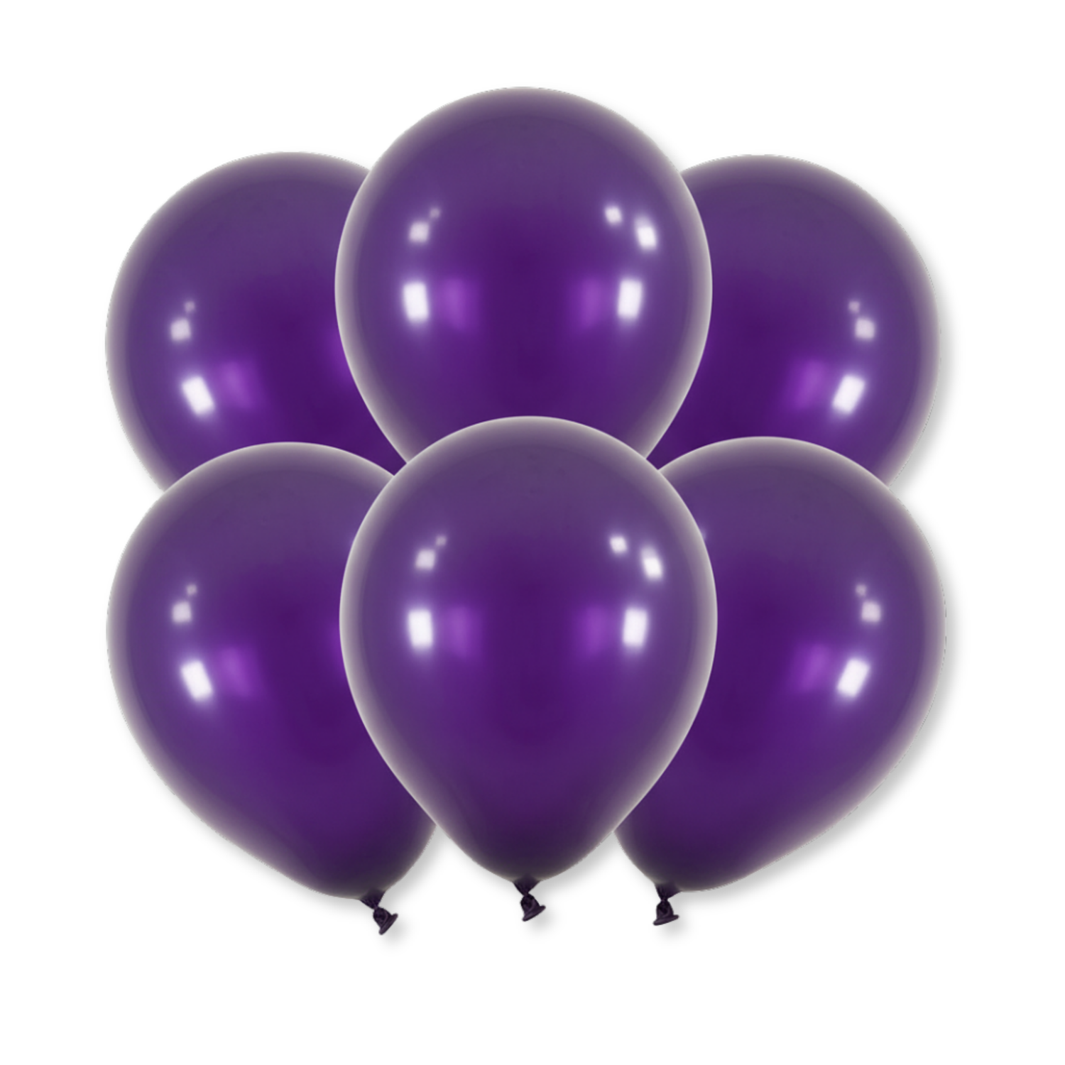 12" Latex Balloons, 10ct - Amethyst Purple