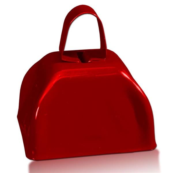Red Metal Cowbells