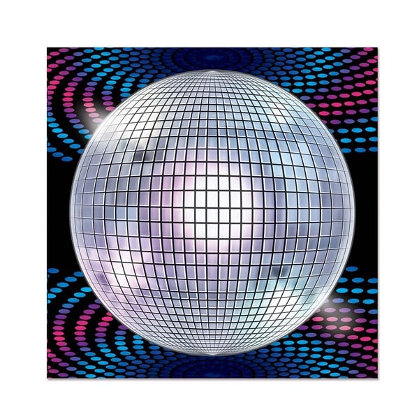 Disco Ball Lunch Napkins
