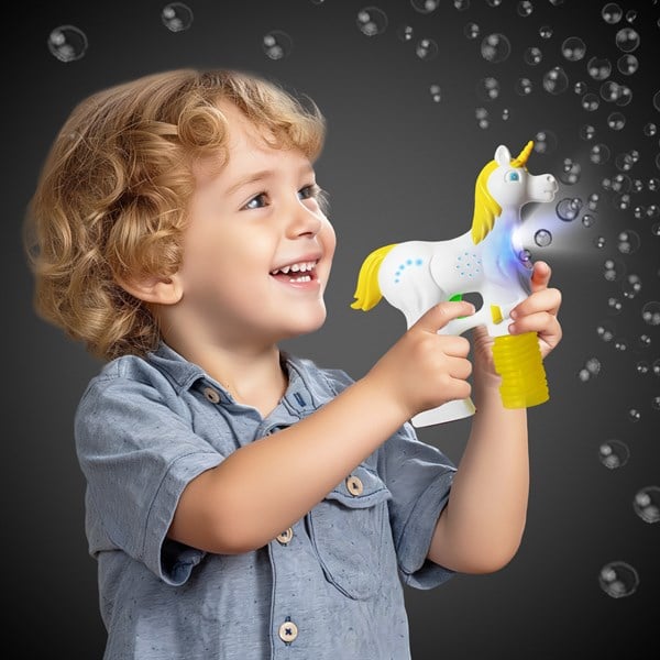 Magical LED Unicorn Bubble Gun