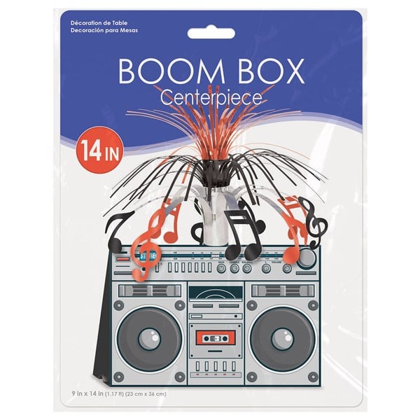 Boom Box Centerpiece