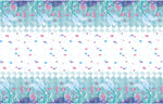 Mermaid Rectangular Plastic Table Cover, 54" x 84" - Image 2