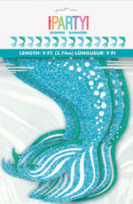Mermaid Glitter Garland, 9 ft - Image 2