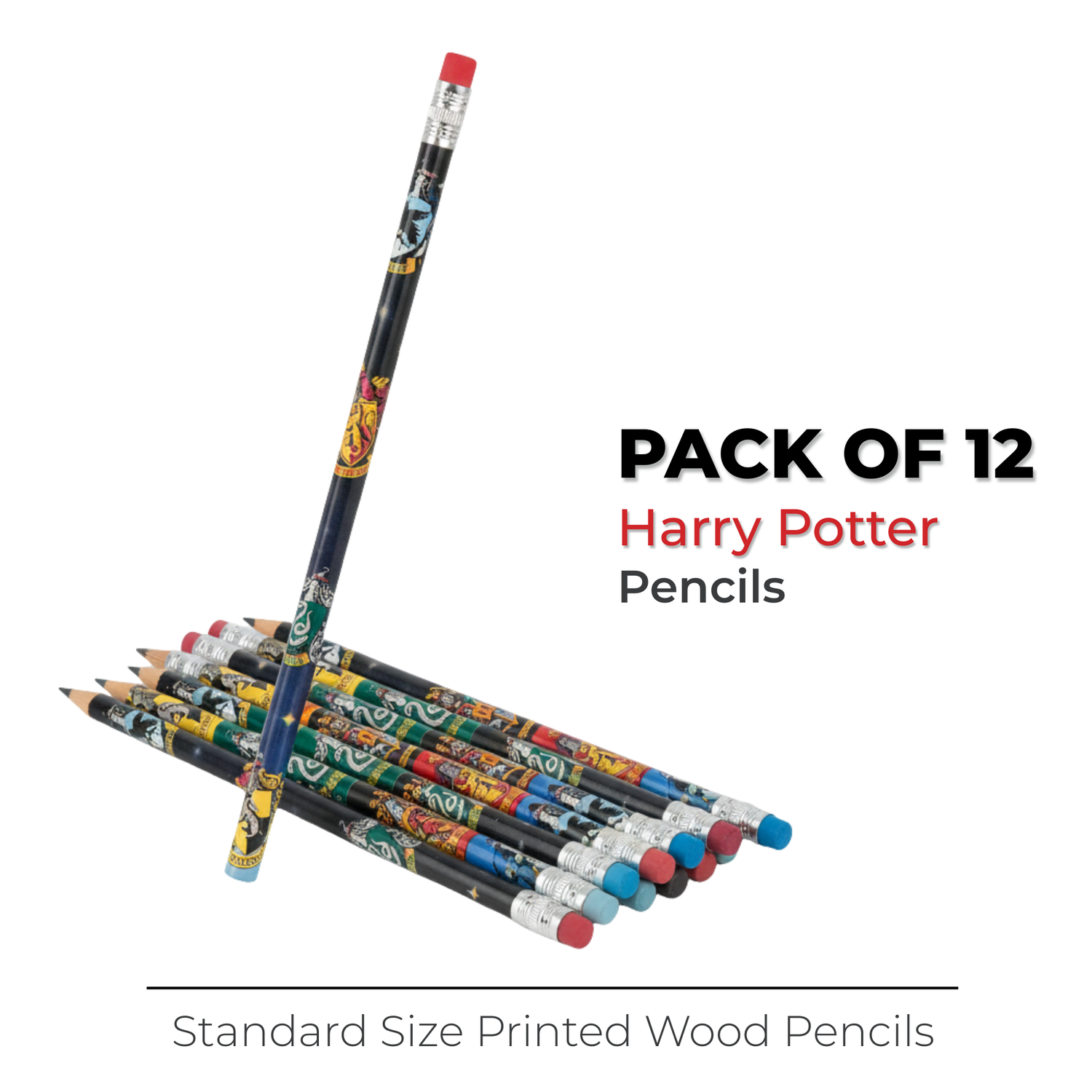 Harry Potter Pencils, 8ct