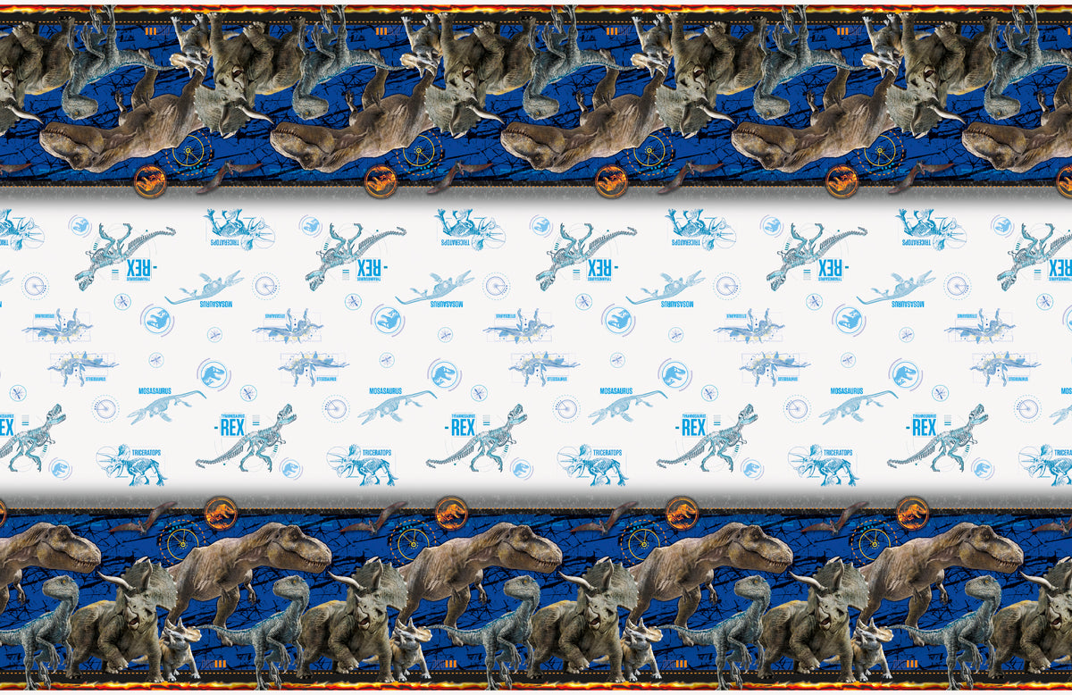 Jurassic World 2 Rectangular Plastic Table Cover, 54" x 84" - Image 3
