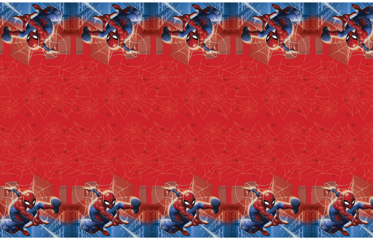 Spider-Man Rectangular Plastic Table Cover, 54" x 84" - Image 2