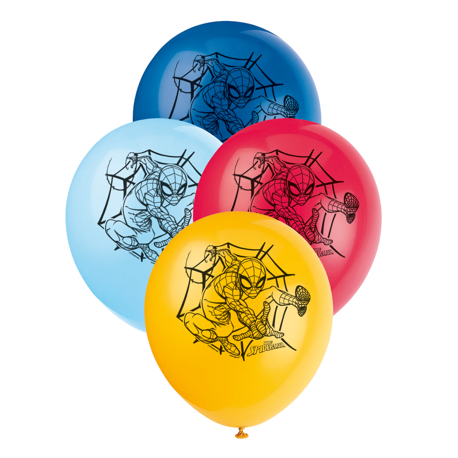 Spider-Man 12" Latex Balloons, 8ct