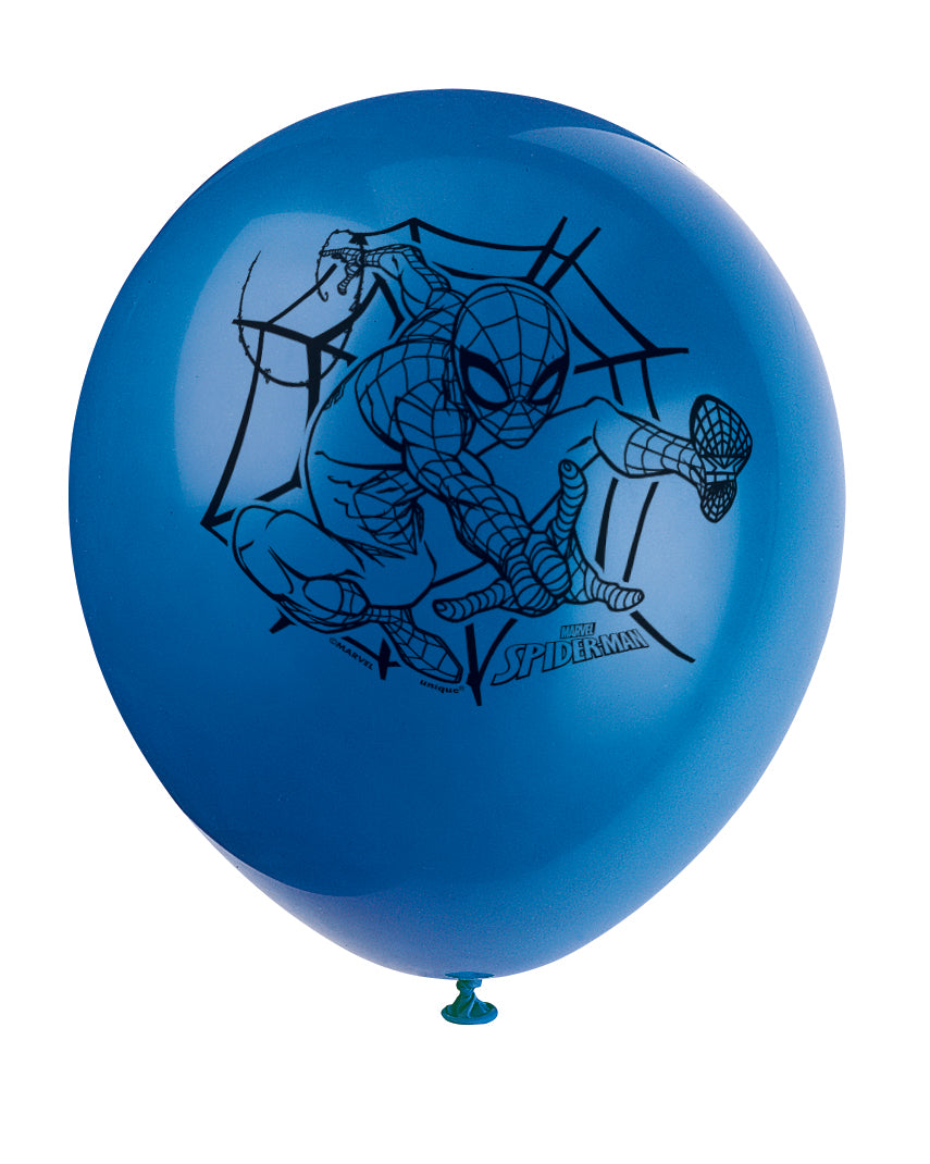 Spider-Man 12" Latex Balloons, 8ct - Image 4