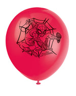 Spider-Man 12" Latex Balloons, 8ct - Image 3