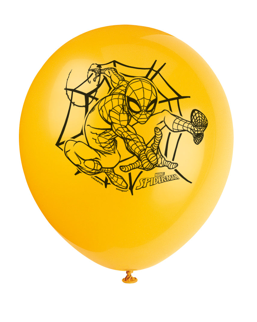 Spider-Man 12" Latex Balloons, 8ct - Image 5