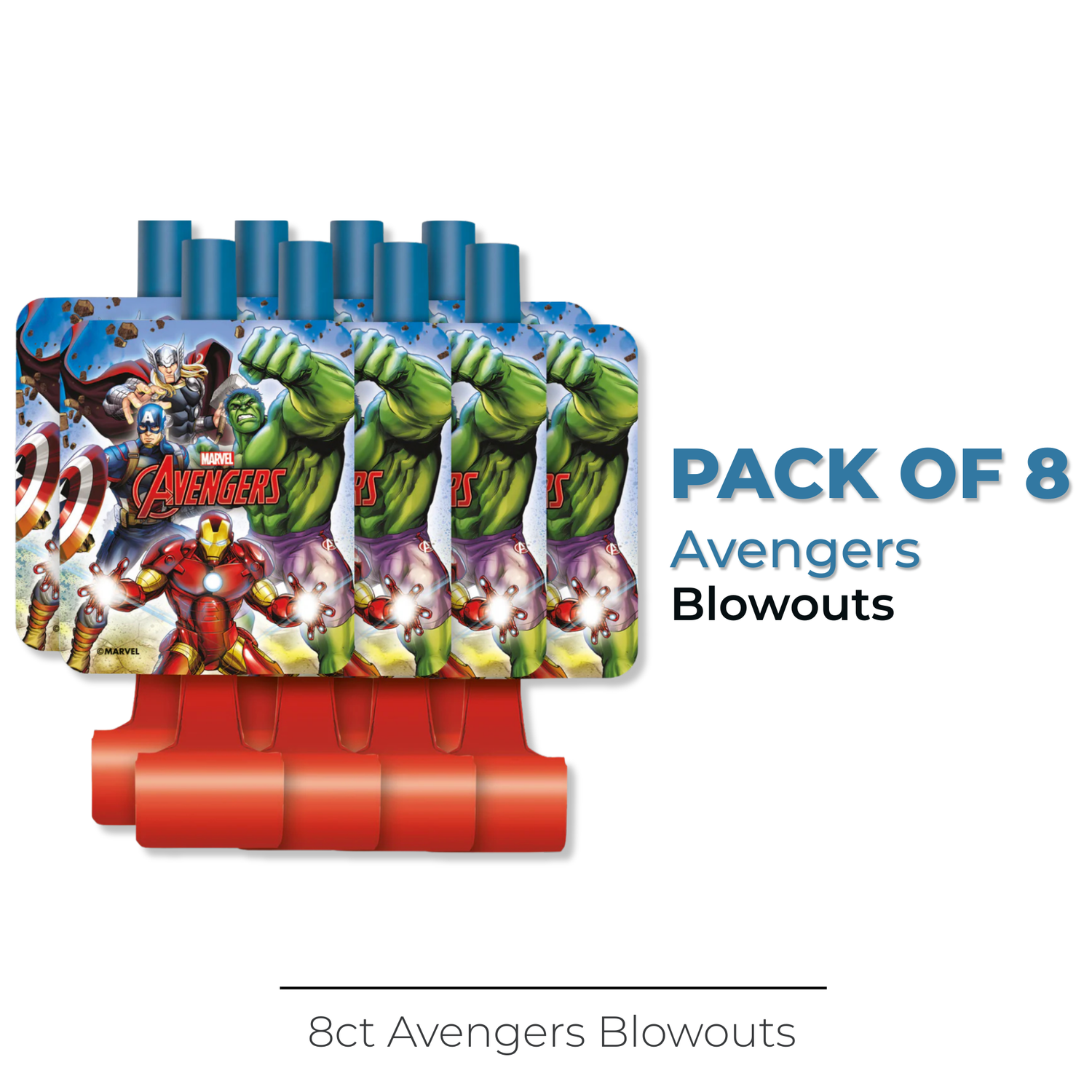 Avengers Blowouts, 8ct
