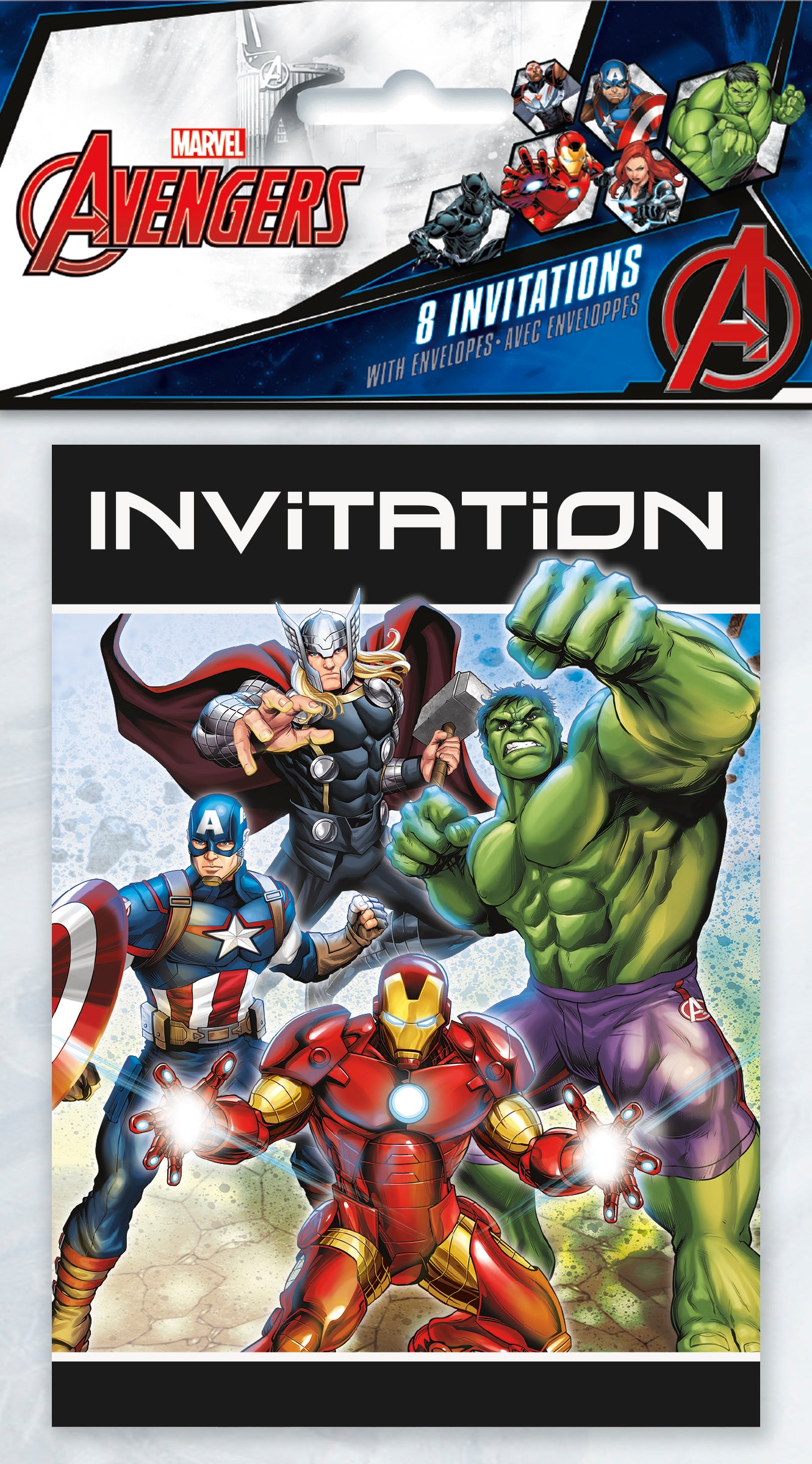 Avengers Invitations, 8ct - Image 2