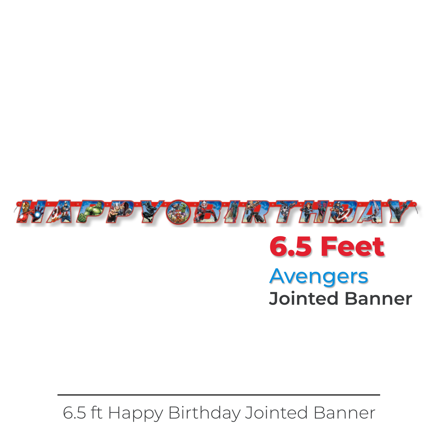 Avengers Large Jointed Banner