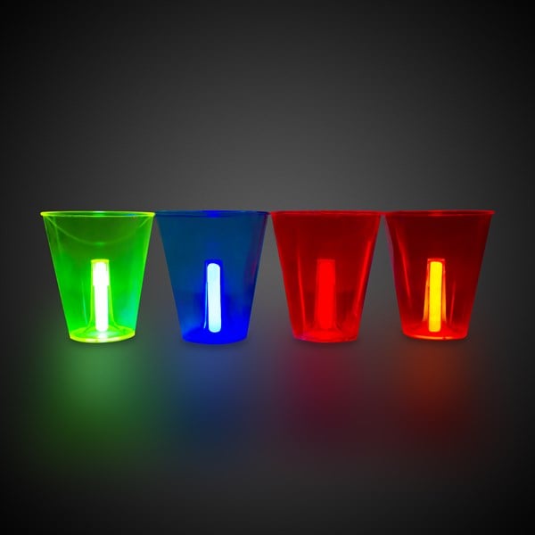Neon Glow 12 oz. Cups
