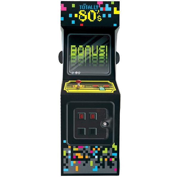 Totally 80's Arcade 8" Centerpiece