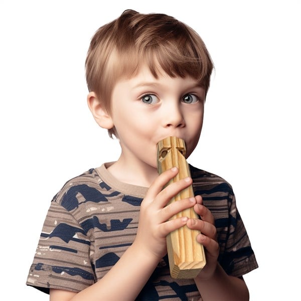 Wooden 7" Train Whistle