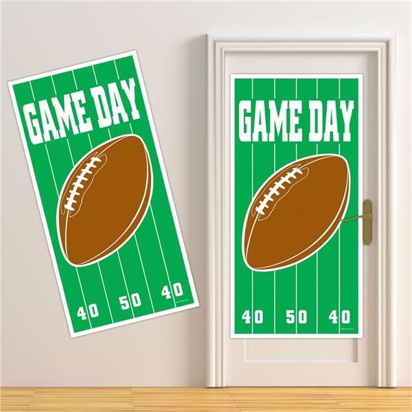 Football Game Day Door Cover