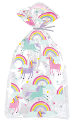 Rainbow & Unicorn Cellophane Bags, 20ct - Image 3