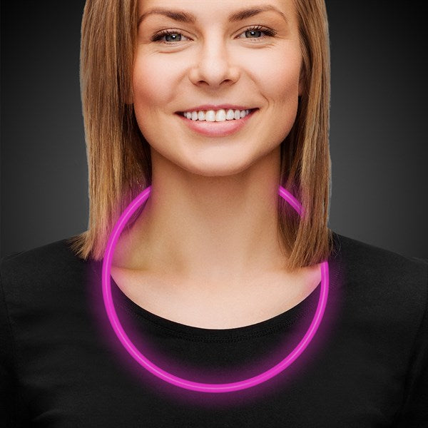 Pink 22" Glow Necklaces