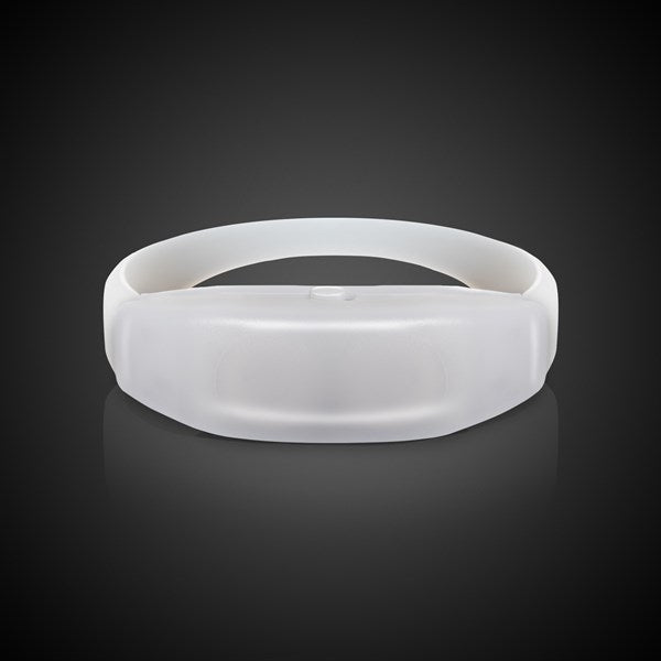 LED Sound-Activated Pink Stretchy Bracelet