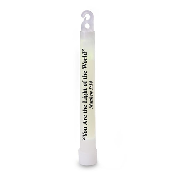 Matthew 5:14 White 6" Glow Sticks