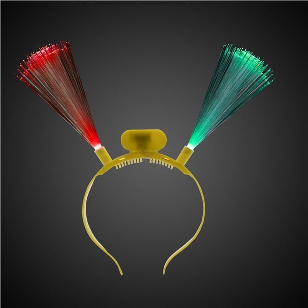 LED Fiber Optic Headbands