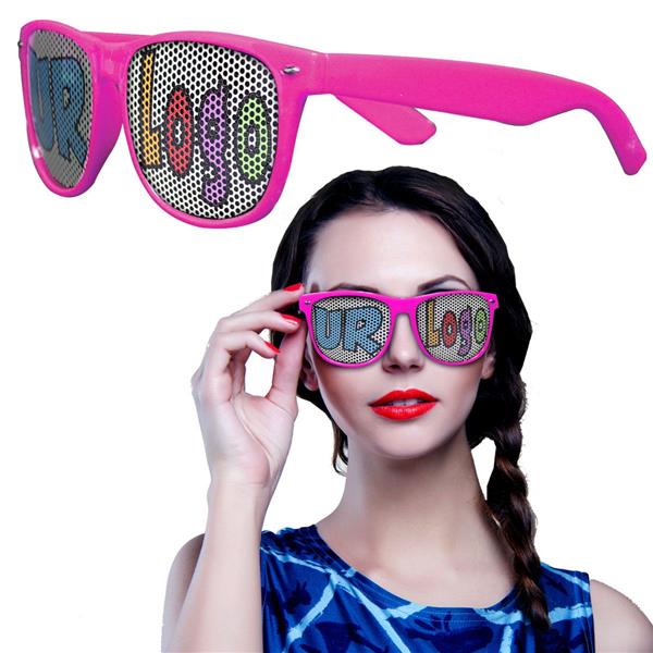 Pink Novelty Custom Sunglasses