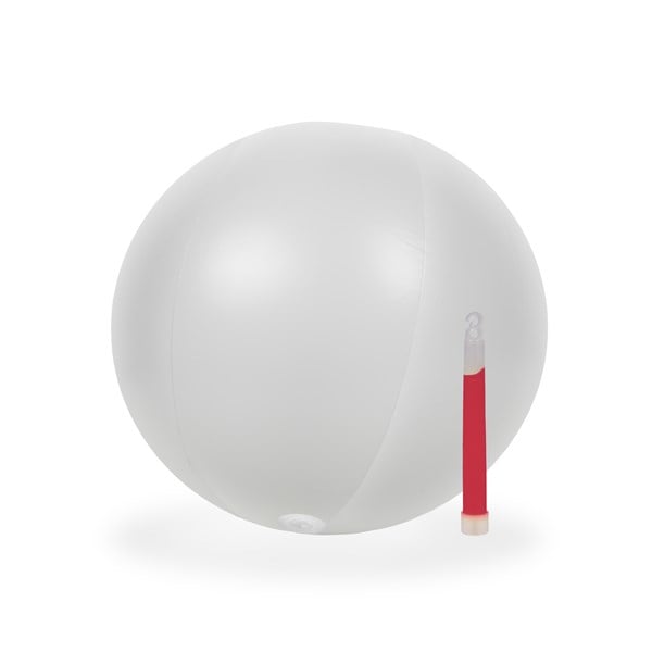 Glow in the Dark 12" Pink Beach Ball