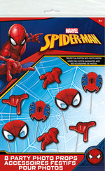 Ultimate Spider-Man Photo Booth Props, 8ct