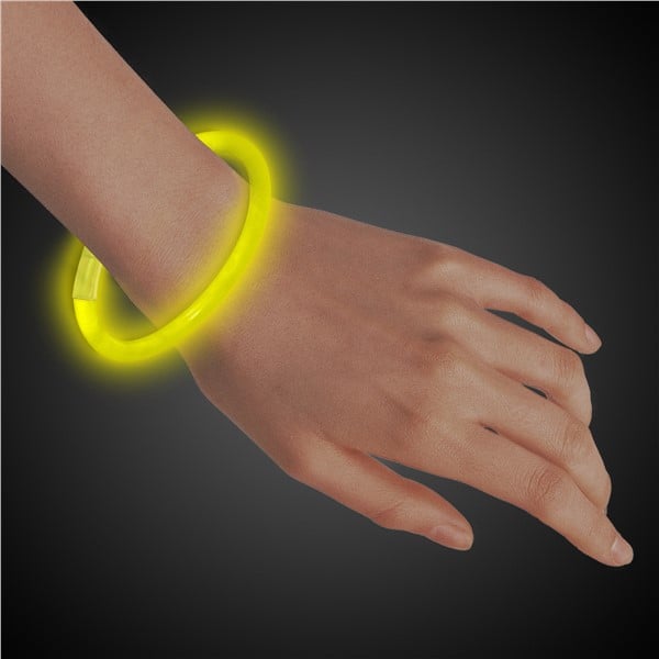 Yellow 8" Glow Bracelets