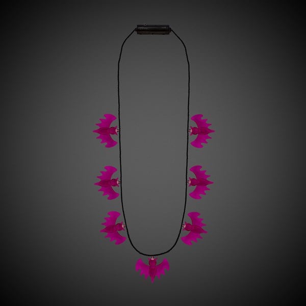 LED Bat Necklace