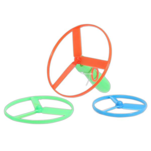 Pull String Flying Saucers