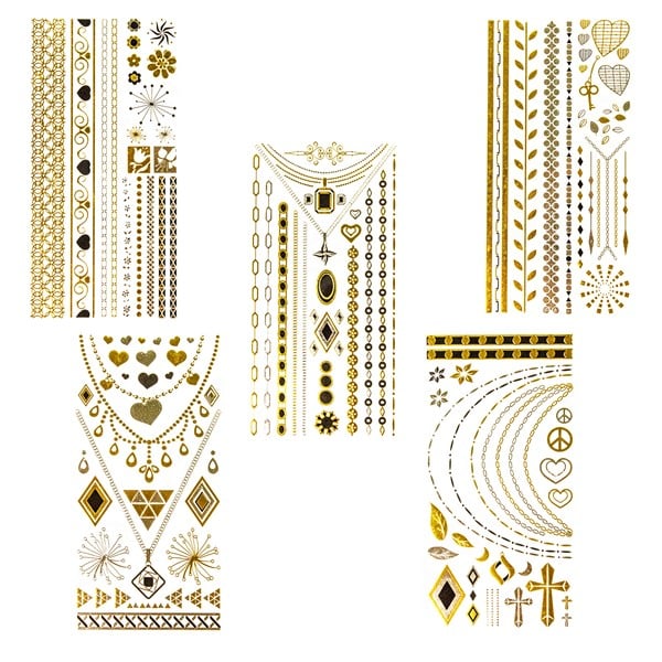 Metallic Temporary Tattoos