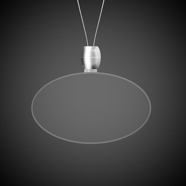 White LED Pendant Necklaces