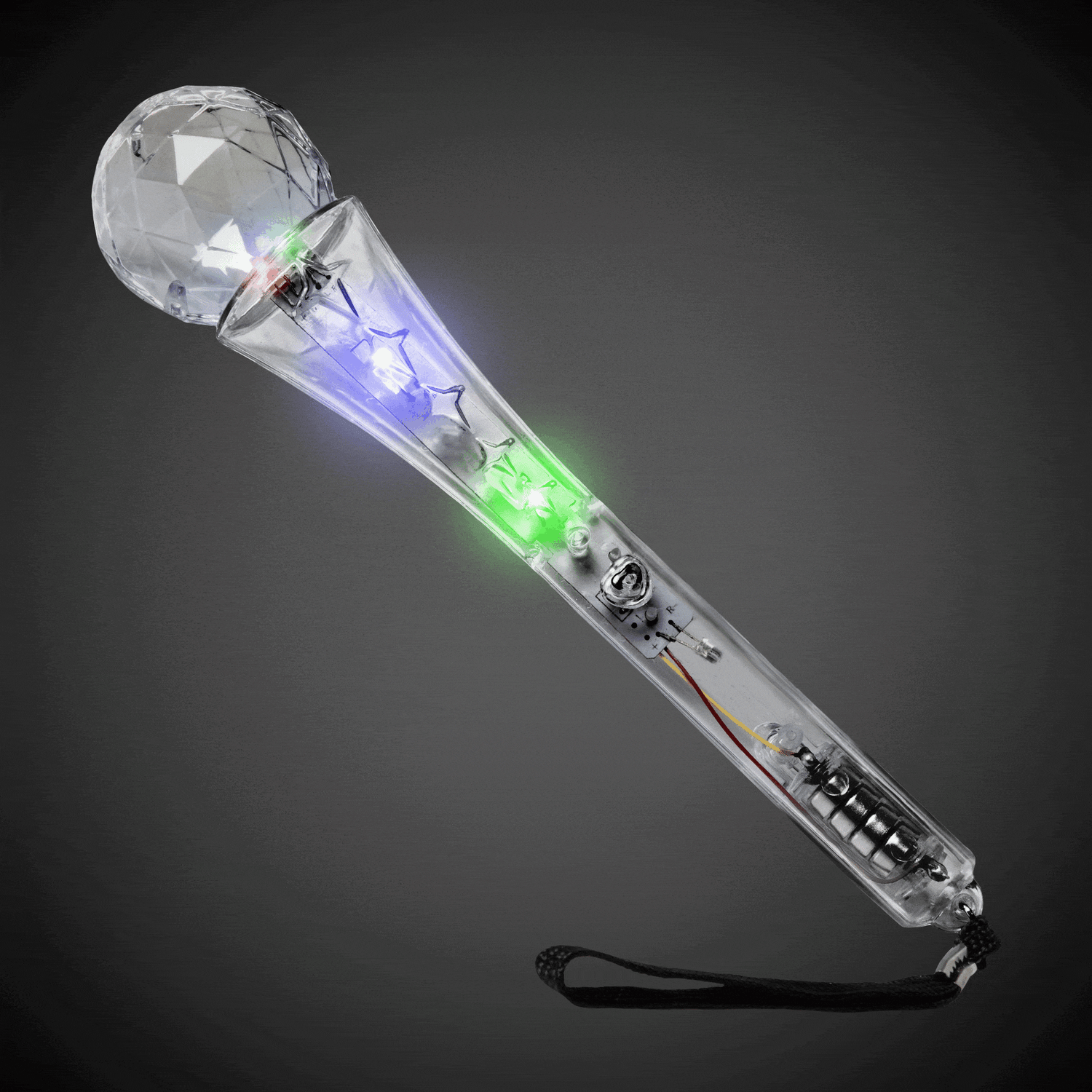 LED Clear Microphones