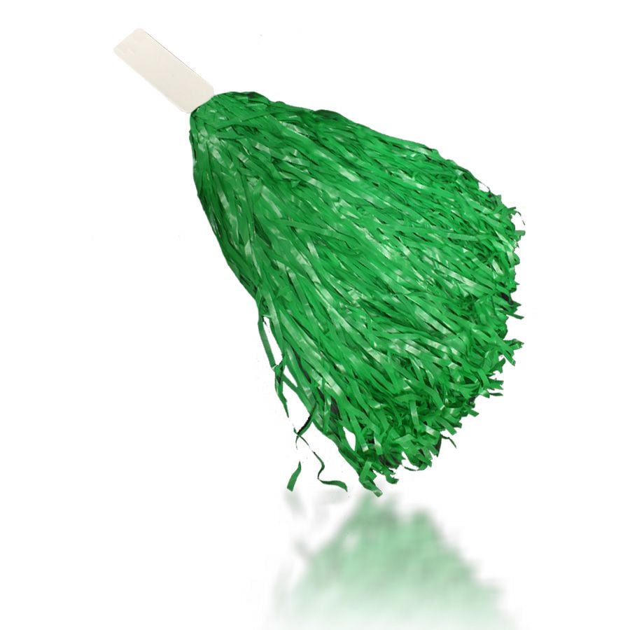 Green Pom Poms