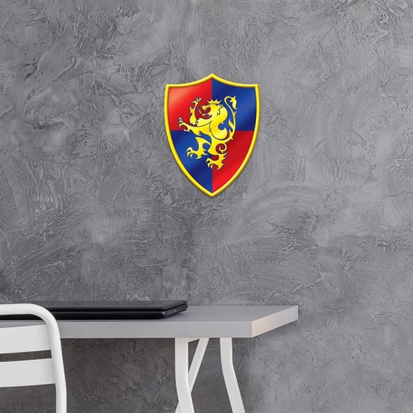 Medieval Crest Cutout