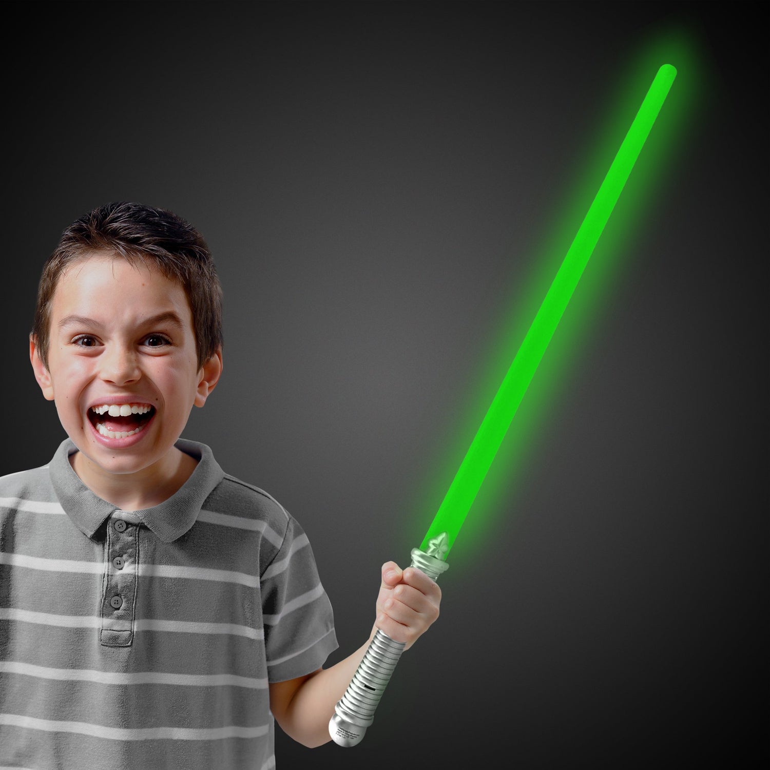LED Green Light Saber