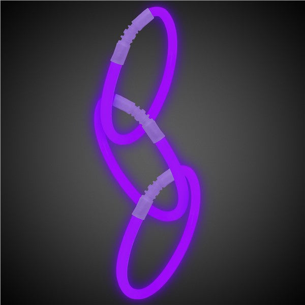 Purple 9" Glow Bracelets