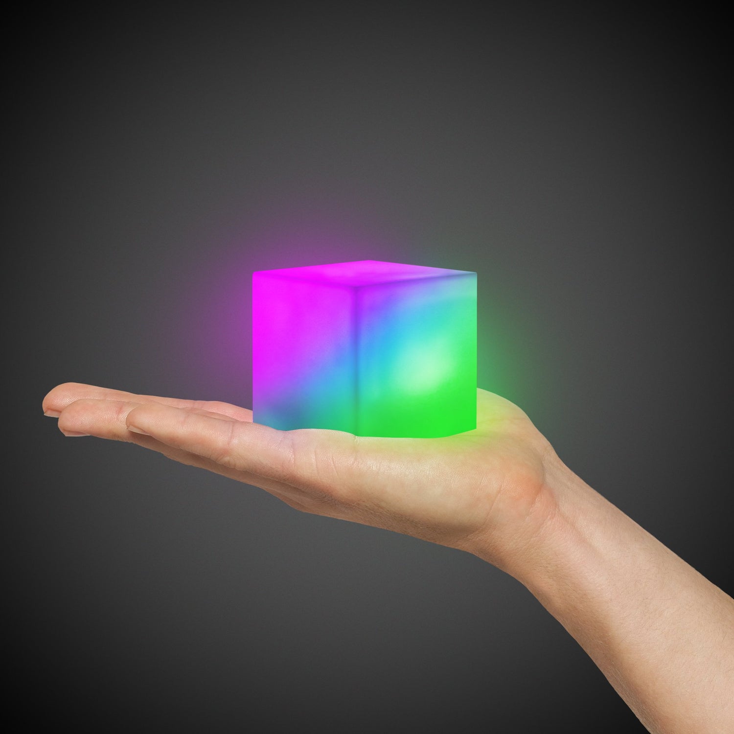 LED Color-Morphing Cube