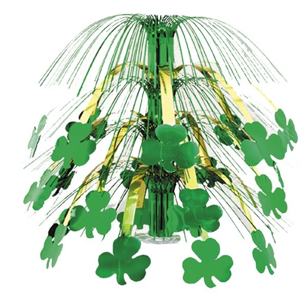 Shamrock Cascade 18" Centerpiece