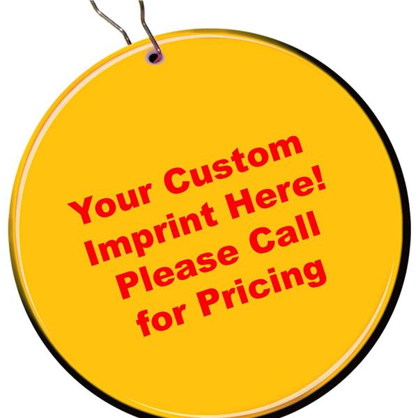 Yellow Plastic 2 1/2" Medallion