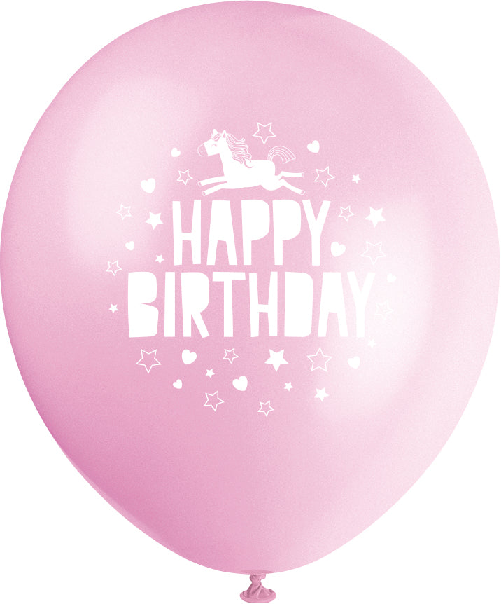Unicorn 12" Latex Balloons, 8ct - Image 4