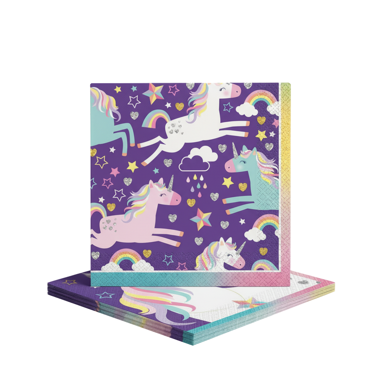 Unicorn Beverage Napkins, 16ct