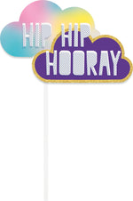 Foil Unicorn Photo Booth Props, 10ct - Image 4