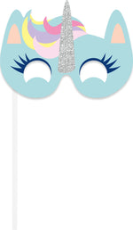 Foil Unicorn Photo Booth Props, 10ct - Image 12