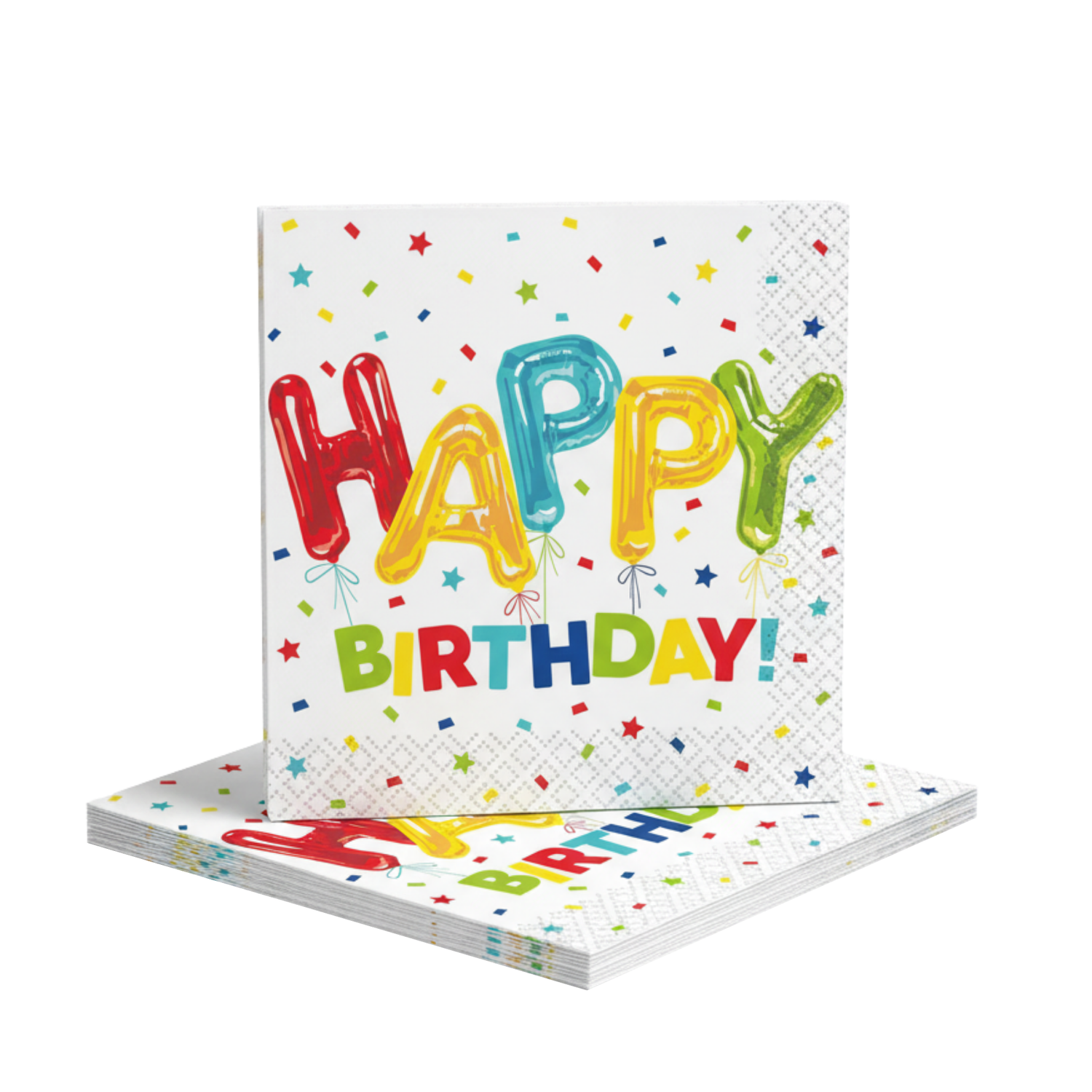 Happy Balloon Birthday Luncheon Napkins, 16ct